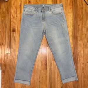 GAP straight crop jeans